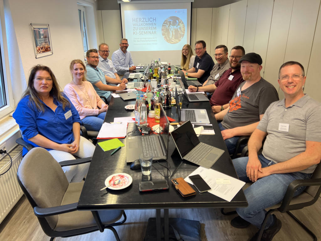 SGDB ChatGPT KI Workshop Sven Giebler Digitalberatung Fleischerverband NRW 2024