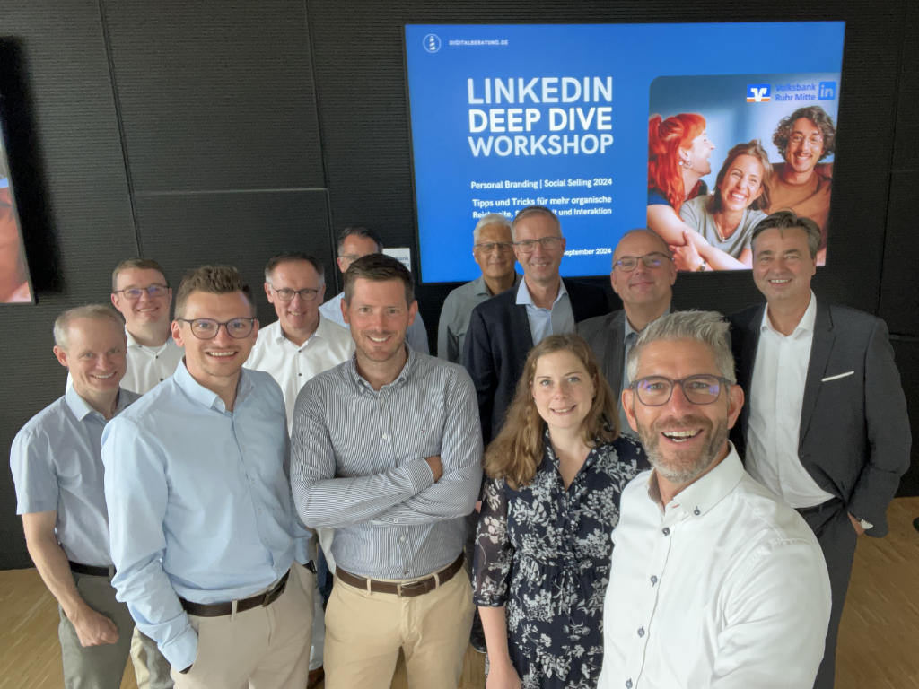 SGDB Volksbank Ruhr Mitte eG LinkedIn Deep Dive Workshop September 2024