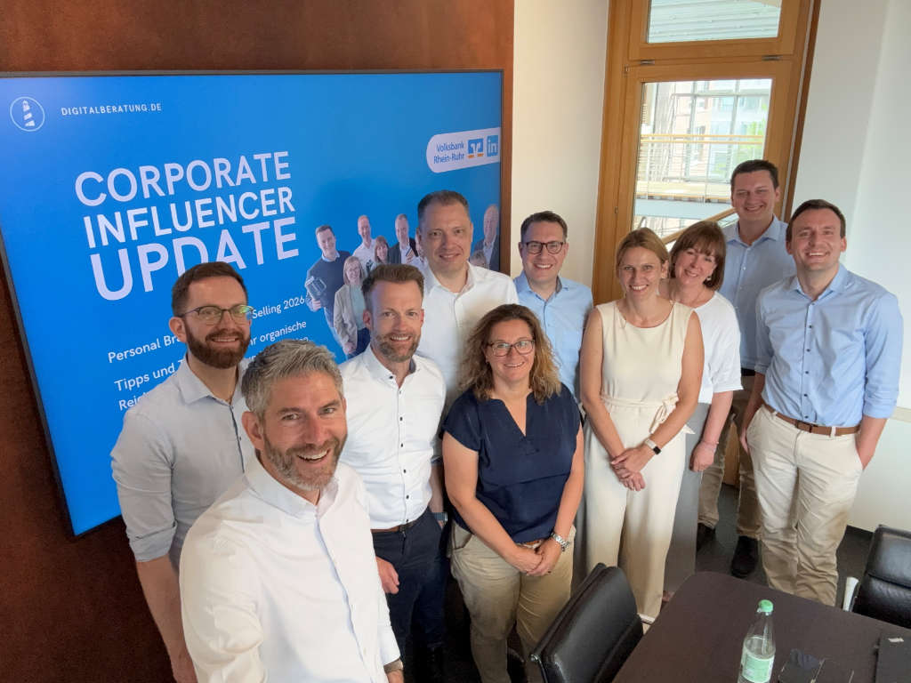 LinkedIn-Workshop von Sven Giebler mit der Volksbank Rhein-Ruhr 2026